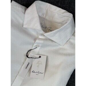 Robert Graham Waycross Jacquard Classic Fit Stretch Button-Up Shirt 2XL White